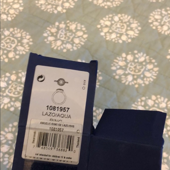 Swarovski Ring EUC Blue Crystal Original Box - Picture 8 of 8